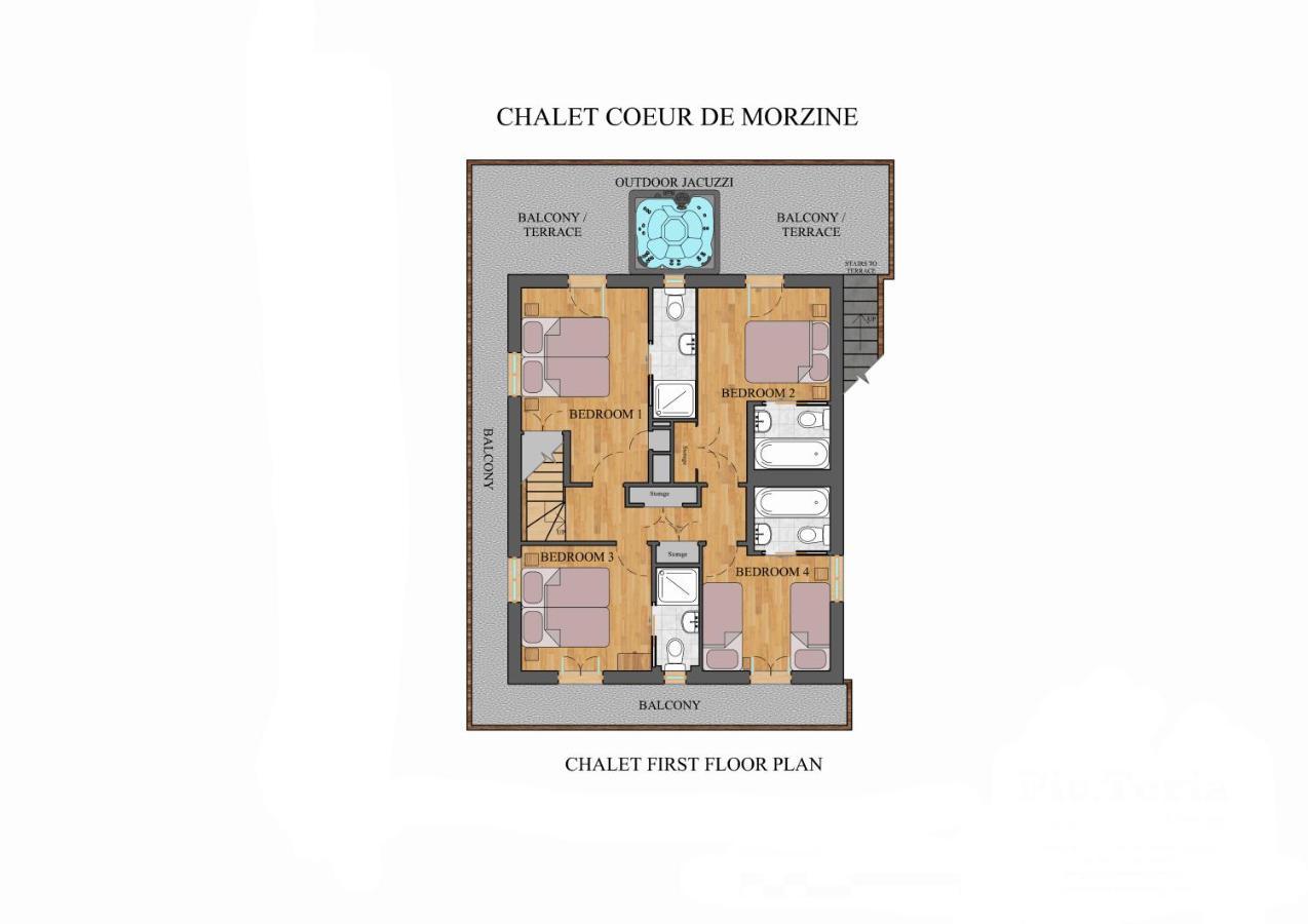 Simply Morzine - Chalet Coeur De Morzine Ngoại thất bức ảnh